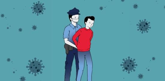 Arrestimet e pandemisë