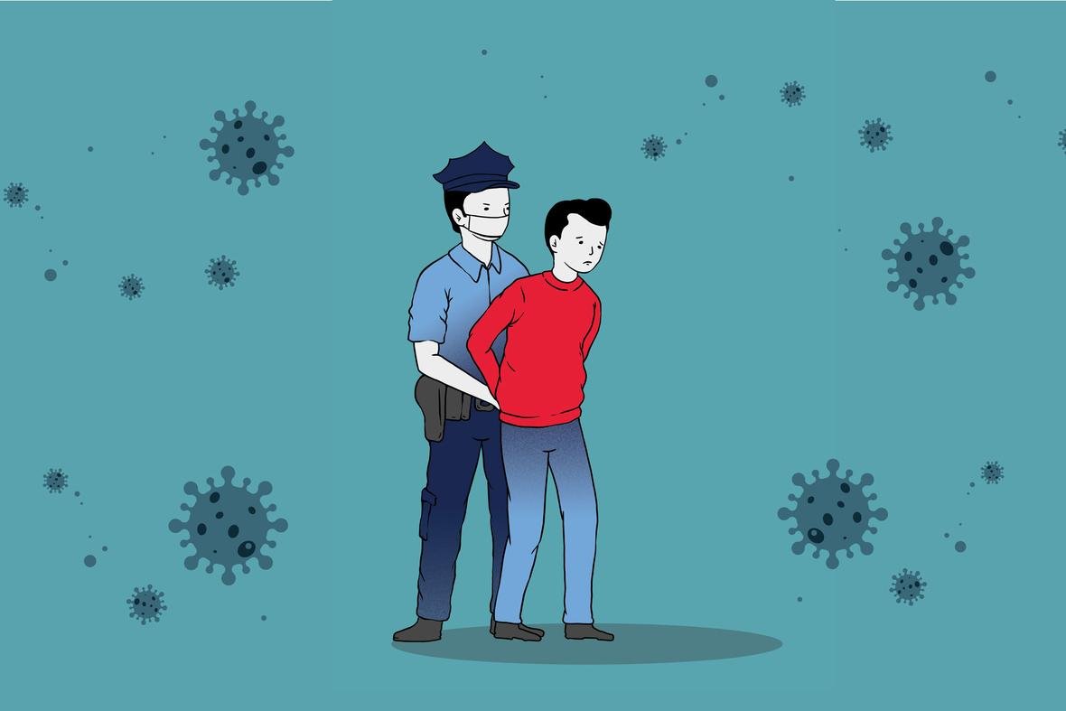 Arrestimet e pandemisë