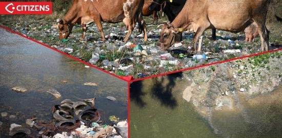 Drini i Bardhë, vendgrumbullim i “lëvizshëm” mbeturinash