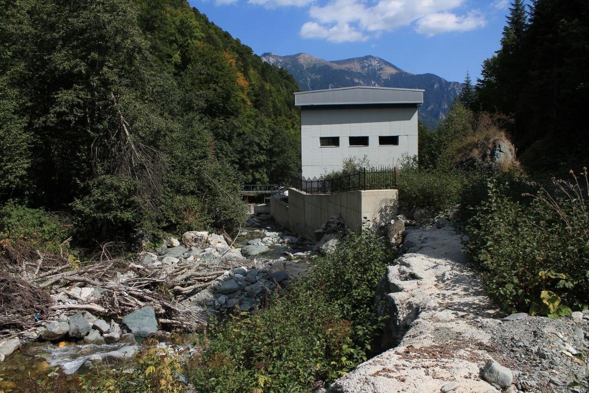 Environmental degradation by hydropower plants