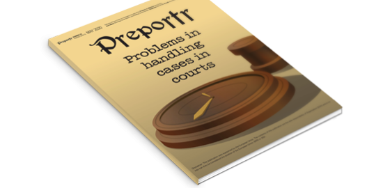 Problems in handling cases in courts