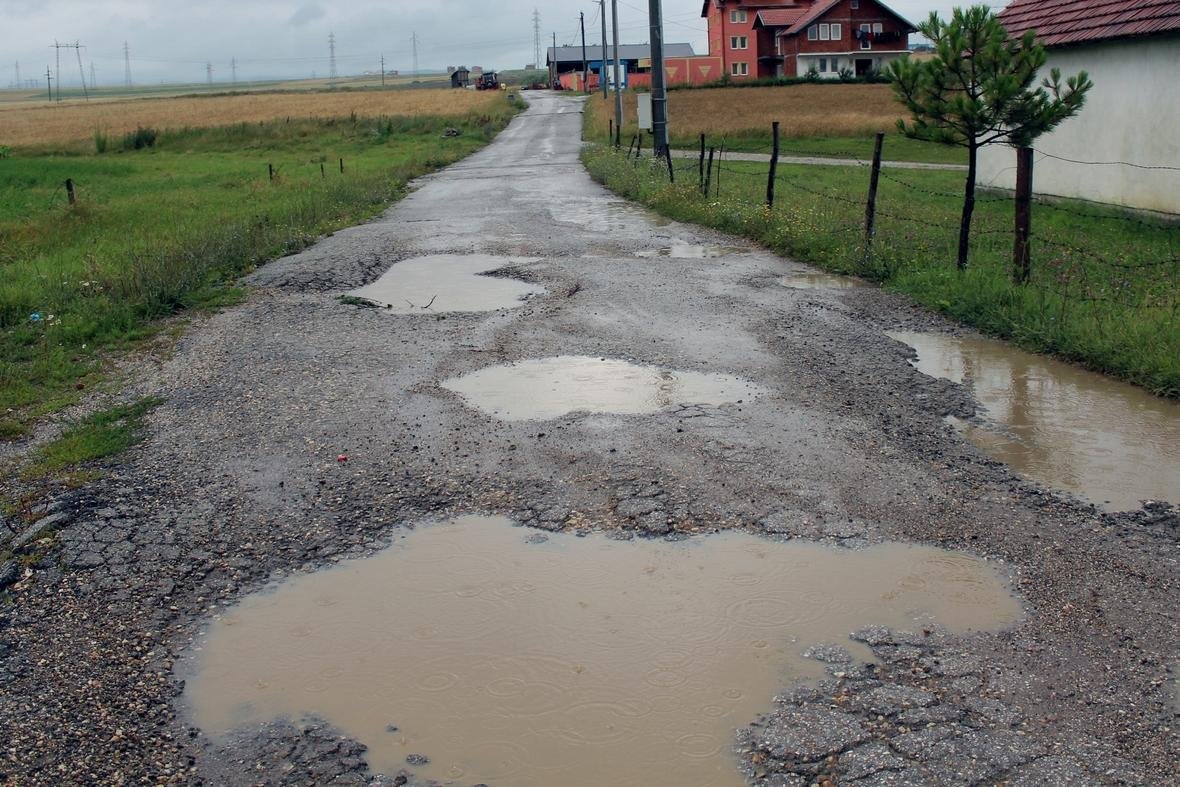 Dështimi i asfaltimit të rrugëve në Obiliq